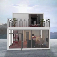 Extended Prefab Container Homes/20ft 40ft Living Container/Expandable Cabin Foldable Container House
