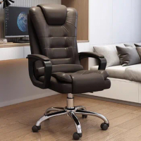 Reclining Executive Office Chair Back Support Black Ergonomic Computer Chairs Bedroom Gaming Chaise Bureau Office Furniture