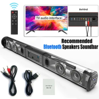 Soundbar Blaster Bluetooth Speaker Desktop Home TV Outdoor Super Power Sound TV Projector Subwoofer Portable Sound bar BS-10