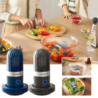 Fruit Vegetable Washing Machine Ultrasonic Washing Cleaner USB Wireless Food Purifier Capsule Shape Fruit Vegetable Cleaner