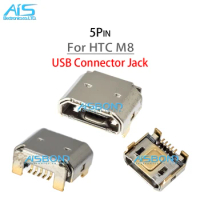10Pcs/Lot Type-C USB Mobile Charger Connector Jack Charging port dock For HTC ONE M8 M8T M8W M8D M9 E8 M8SD M8ST M8SW M9+ Plus