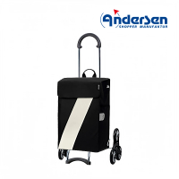 【ENOK】德國Andersen Scala Vika 三輪爬梯購物車/野餐車(德國爬梯推車/爬樓梯買菜車)