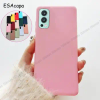 Candy Color TPU Matte Shockproof Phone Case For Oneplus Nord 2 N10 N100 5G Ultra-thin Soft Silicone Cover For One Plus 9R 9 Pro