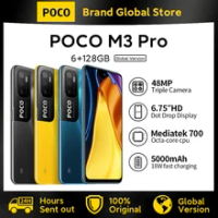 POCO M3 Pro 5G 4+64/6+128 Global Version Smartphone NFC Dimensity 700 Octa Core 90Hz FHD+DotDisplay 5000mAh 48MP Triple Camera