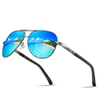 Man Polarized Sunglasses Mirror Spring Fishing Glasses Driving Glasses Legs Dazzle Colour Film Motorcycle Running Travel