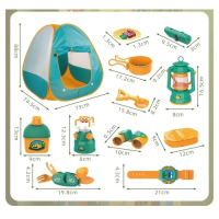 TERLARIS KOALA DIARY CAMP SET CAMPING ANAK MAINAN EDUKASI TENDA BERKEMAH ANAK