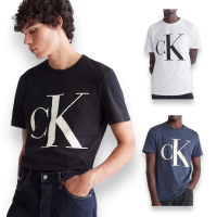 【Calvin Klein 凱文克萊】CK 男生 經典大LOGO 短袖T恤 純棉 男款 短TEE(多色可挑)