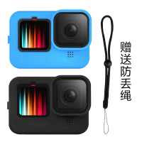Sarung silikon sesuai untuk kamera tindakan GoPro Hero 9/10/11/12/13, sarung pelindung kamera tindak