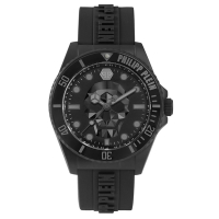 PHILIPP PLEIN THE $KULL Diver 骷髏潛水錶 黑 PWOAA0422_44mm