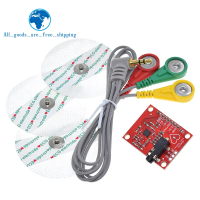 TZT Ecg module AD8232 ecg measurement pulse heart ecg monitoring sensor module kit for Arduino