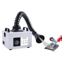 Desktop Soldering Fume Extractor Machine Smoke Absorber For Phone Repair Smoke Cleaner