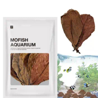 Catappa Leaves Indians Almond Leaf 20pcs Natural Fish Aquarium Tank Water Conditioner Fish Tank Water Conditioner Creates Native