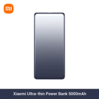 Xiaomi Ultra-thin Power Bank 5000mAh 20W MAX PB0520MI Mi Powerbank 5000 Portable Battery For iPhone