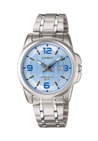 Casio Watches Casio Women's Analog Watch LTP-1314D-2A Blue Dial with Stainless Steel Band Ladies Watch