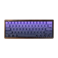 Keycaps for Mechanical Keyboard Purple Color PBT OEM Profile Backlit Through Suit for 60% 80% 100% Keyboard Game GK61 Anne Pro 2