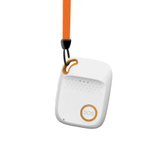 Mini Tracker Pendant with Sim Card , Lanyards GPS Tracking Devices For Elderly Kids Loneworker Traveler