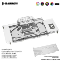 Barrow 3090/3080Ti GPU Water Block For ZOTAC RTX Apocalypse OC Graphics Card Cooler,Copper Water Radiator,BS-COI3090Z-PA2