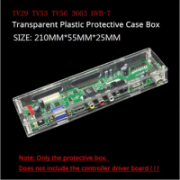 TV29 TV53 TV56 3663 DVB-T Transparent Protective Box Shell Storage Box for LED LCD Screen TV controller Driver Board
