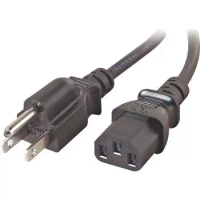 3 Prong AC Power Cable Cord for Xbox 360 PS3 Playstation 3 Adapter Lead