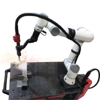 ERA Automatic Welding Robot Arm With MIG/MAG Welder Welding Machine Cobot Robotic Arm Safty