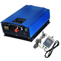 1000W Grid Tie Inverter with Limiter 24V 48V 72V 96V Battery Discharge Solar Panel MPPT Pure Sine Wave Grid Tie Inverter