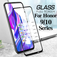 Protective Glass Honor 10 9 Lite 10i X10 Pro Max Screen Protector Case for Huawei Honor 9S 9A 9C 9 X A C S 9X Light Film Cover
