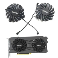 New GPU Fan CF12910S 4PIN 0.35A 85MM for INNO3D RTX 3050, 3060Ti, 3070 Twin x2 Oc Graphics Card Cooling Fan