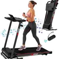 Treadmill with Desk for Home - 265lbs Foldable Treadmill Running Machine, Treadmill Exercise for Small Apartment Home Gym Fitne