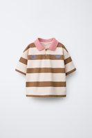 條紋 POLO 衫