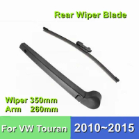 Rear Wiper Blade For Volkswagen VW Touran 14"/350mm Car Windshield Windscreen 2010 2011 2012 2013 2014 2015