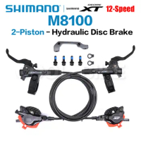 Shimano Deore XT M8100 Brake 2 Piston M8120 Brake 4 Piston Disc Brake Mountain Bike Hydraulic Disc Brake MTB