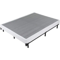 King Size Metal Bed Frame-7 Inch Heavy Duty Bedframe, 9-Leg Support for Box Spring &amp; Mattress Foundation, 3000LBS, Black
