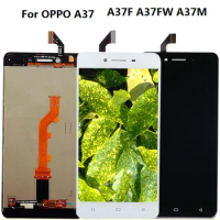 For Oppo A37 lcd display A37F A37FW A37M LCD with frame for a73 lcd
