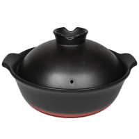 【福介商店】日本土鍋 萬古燒 三德 9號IH土鍋(IH爐可用鍋 砂鍋 湯鍋 日本製陶陶)