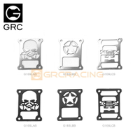 GRC SCX10三代牧馬人尾燈裝飾片 生化人/美隊/吉普車 logo#G166L