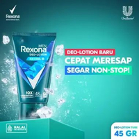 Rexona Deolotion Ice Cool 45g | Deodorant Pria Anti Bau & Kering Sepanjang Hari
