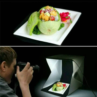 mini foto studio light box mini photo studio uk sebesar 30x30 cm