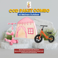 SM COD 3 KOMBO Super Hemat Isi 3 Mainan Outdoor Skuter Otoped Duduk Anak 3 Roda 2in1 + Balance Bike