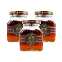 【CHYUANFA 泉發蜂蜜】玫瑰蜂蜜醬250g三入(玫瑰野花蜜伴手禮婚禮贈禮小物)