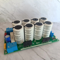 Psu class H 8 elco 80v 10000uF Audiovox putih original  Single CT komplit Softstart Teg simetris unt