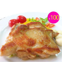 【卜蜂】醃漬去骨雞腿排-蒜味 超值100包組(200g/包_團購.居家料理.露營燒烤)