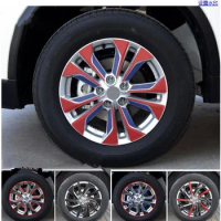 Mixed Color Carbon Fibre 17 Inch Wheel /Rims Sticker For Nissan X-Trail 2014 Z2CA691
