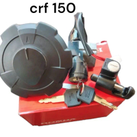 KUNCI KONTAK CRF 150CC SET TUTUP TANGKI CRF DAN KUNCI JOK Motor Accessories