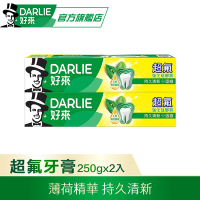 好來 超氟強化琺瑯質牙膏 250g 2入