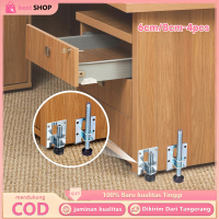4pcs Adjuster Kaki Meja Adjustable Kaki Furniture Stabil Untuk Berbagai Jenis Meja Dan Kursi