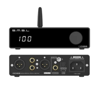 SMSL DO100 HiRes Audio DAC ES9038Q2Mx2 Bluetooth 5.0 DSD512 32Bit 768KHZ OPA1612 Balanced XLR output Opt/Coax/BT/USB DAC for PS5