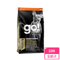 【Go!】低致敏鴨肉22磅 狗狗低敏系列 單一肉無穀天然糧(狗糧 狗飼料 腸胃敏感)