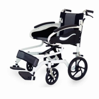Factory Direct-Selling Wheelchair Folding Manual Wheelchair for the Elderly and Disabled Optional Wheel