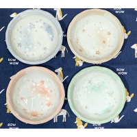 日本製   5吋淺碗 花邊波浪 櫻花 🌸 尺寸:13.5*4公分 款式：藍、綠、粉、黃 材質：陶瓷 產地：日本製🇯🇵千代