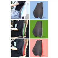 Ergonomic Office Chair Pillow Ergonomic Memory Foam Lumbar Support Pillow for Lower Back Pain Relief for Travel for Office